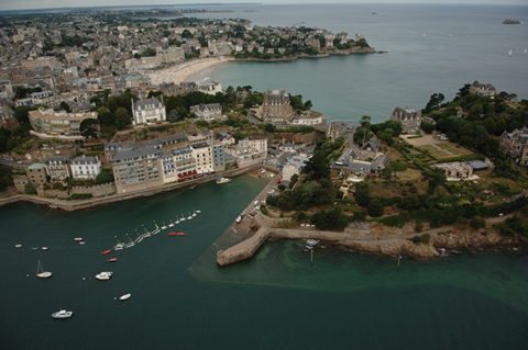 Dinard Vue du ciel